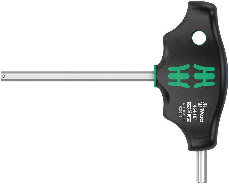 Wera 05023346001 454 HF T-handle hexagon screwdriver Hex-Plus with holding function, 6 x 100 mm