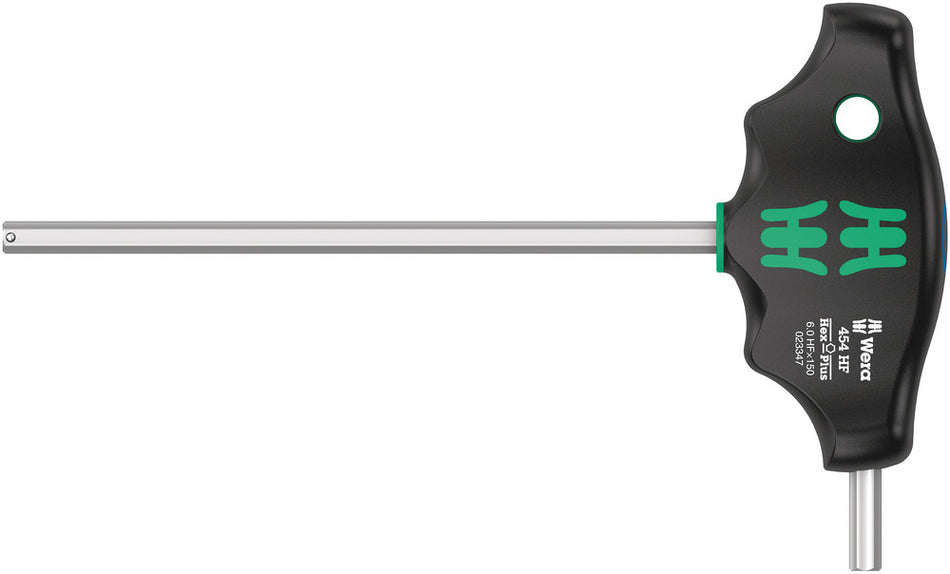 Wera 05023347001 454 HF T-handle hexagon screwdriver Hex-Plus with holding function, 6 x 150 mm