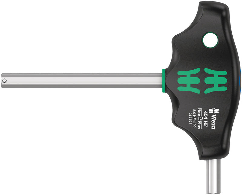 Wera 05023340001 454 HF T-handle hexagon screwdriver Hex-Plus with holding function, 4 x 200 mm