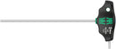 Wera 05023358001 454 Imperial T-handle hexagon screwdriver Hex-Plus, imperial, 7/64" x 150 mm