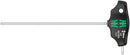 Wera 05023358001 454 Imperial T-handle hexagon screwdriver Hex-Plus, imperial, 7/64" x 150 mm