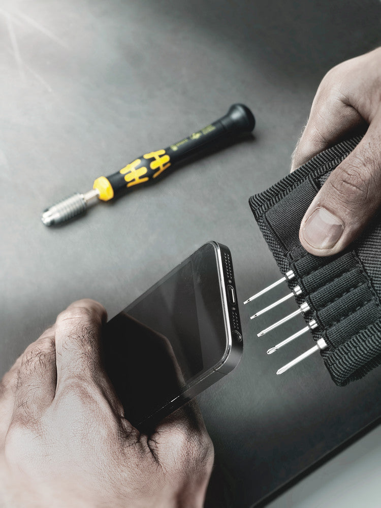 Wera 05073670001 Kraftform Kompakt Micro 11 ESD 1, 11 pieces