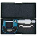 Draper 46603 Metric External Micrometer, 0 - 25mm