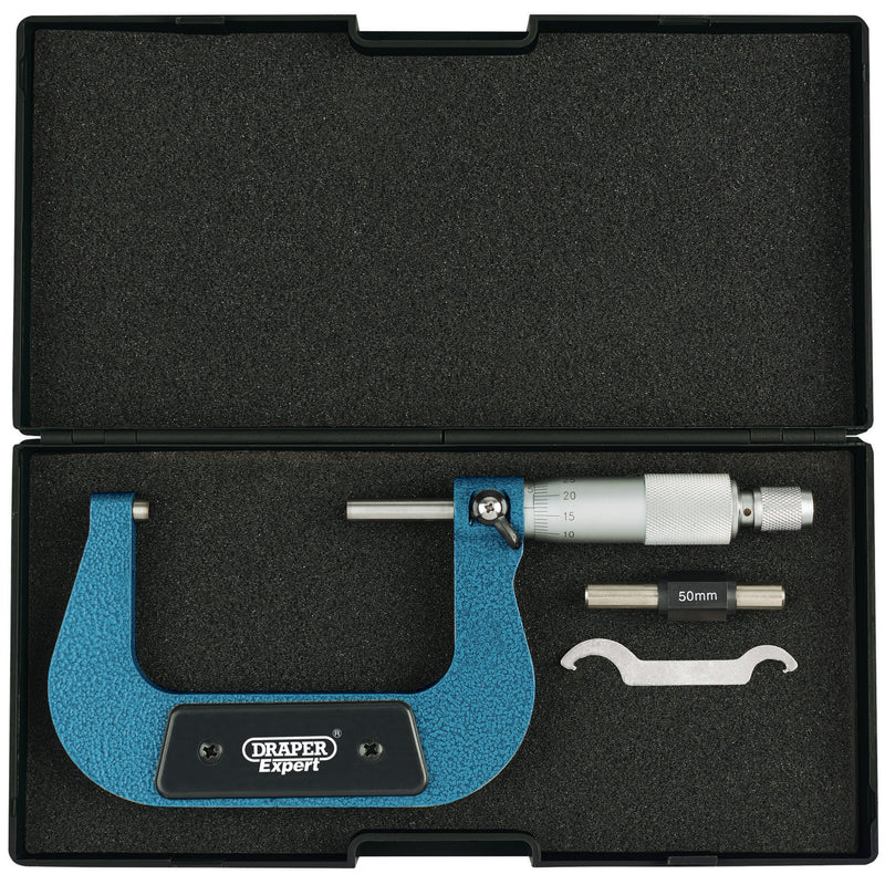 Draper 46605 Metric External Micrometer, 50 - 75mm