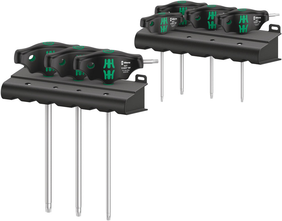 Wera 05023452001 467/7 TORXÃ‚Â® HF Set 1 screwdriver set T-handle TORXÃ‚Â® screwdrivers with holding function, 7 pieces
