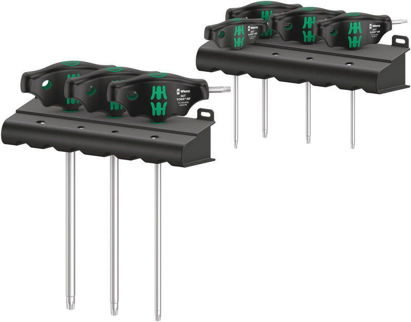 Wera 05023452001 467/7 TORXÃ‚Â® HF Set 1 screwdriver set T-handle TORXÃ‚Â® screwdrivers with holding function, 7 pieces