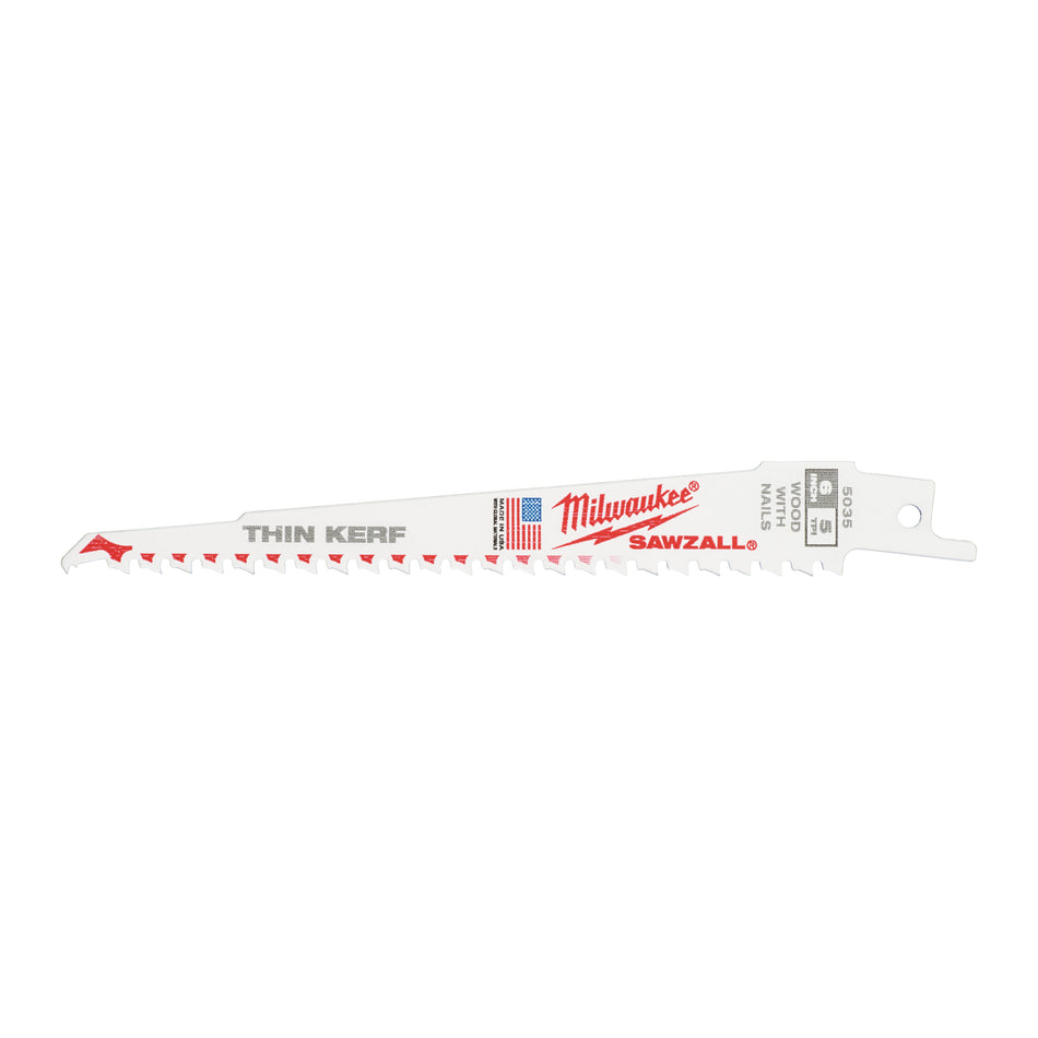 Milwaukee 48005035 Sawzall Blade Demolition 150 mm