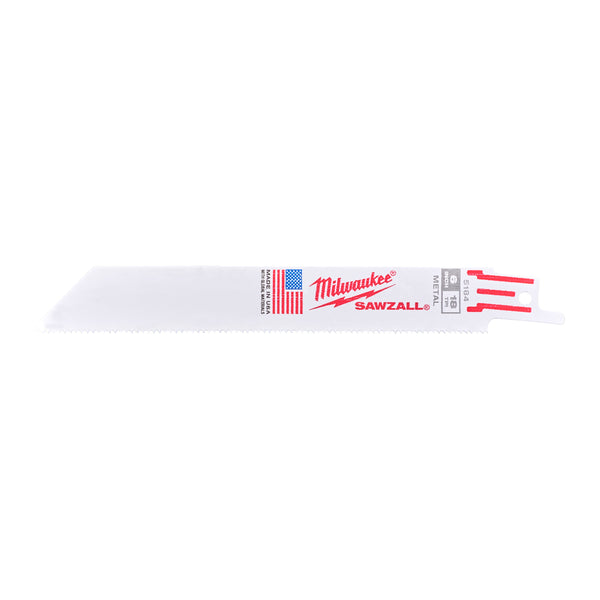 Milwaukee 48005184 Sawzall Blade Metal Thin Kerf 150 mm 18 TPI