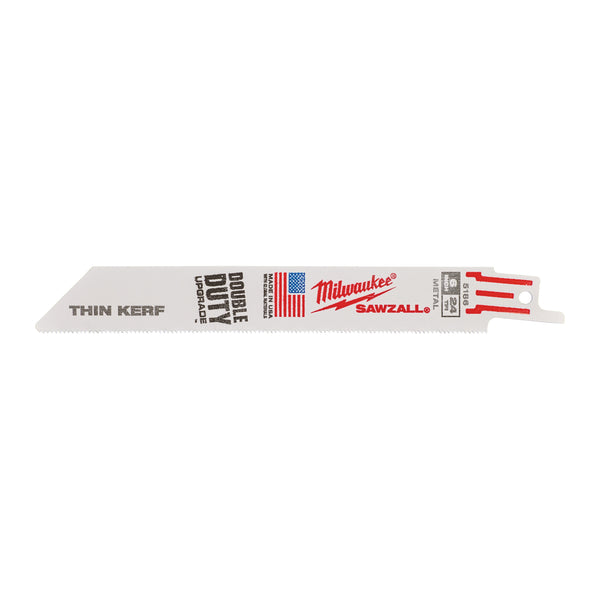 Milwaukee 48005186 Sawzall Blade Metal Thin Kerf 150 mm 24 TPI