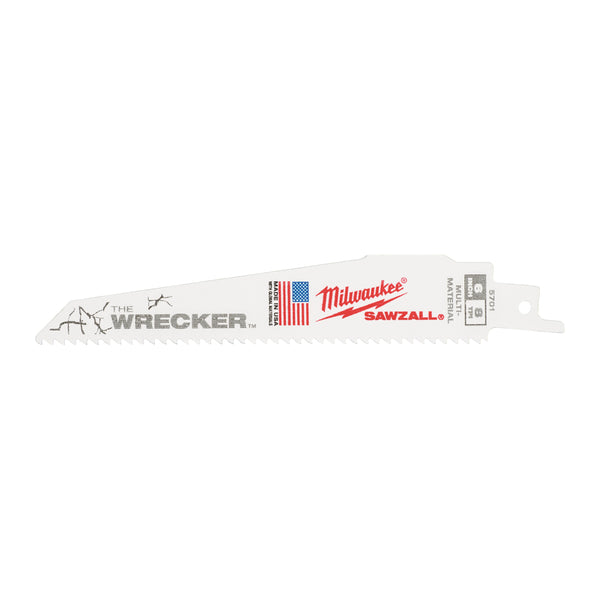 Milwaukee 48005701 Sawzall Blade "The Wrecker" 150 mm