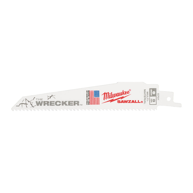 Milwaukee 48005701 Sawzall Blade "The Wrecker" 150 mm