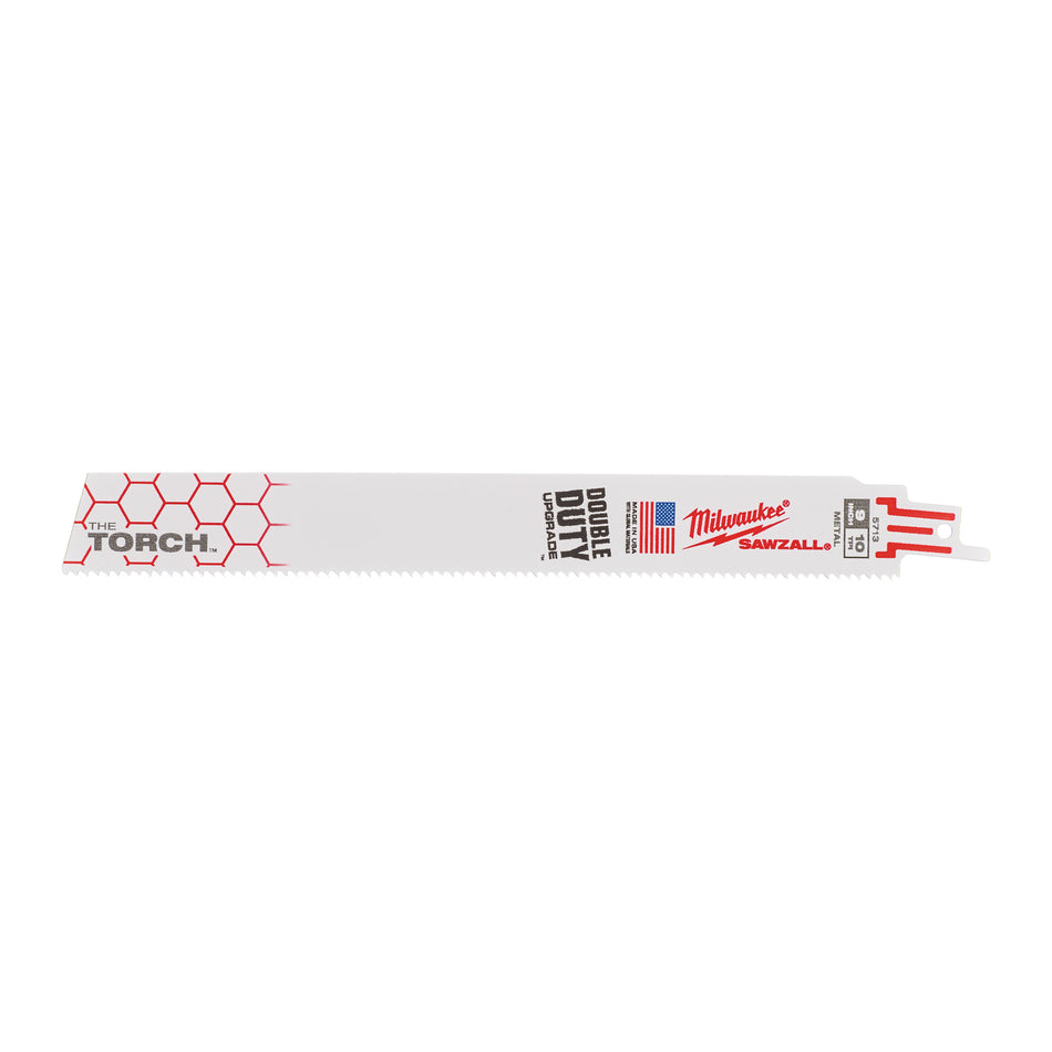 Milwaukee 48005713 Sawzall Blade Metal "The Torch" 230 mm 10 TPI