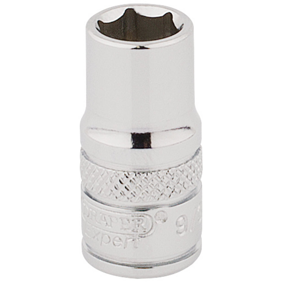 Draper 48567 HI-TORQ® 6 Point Socket, 1/4" Sq. Dr., 9/32"