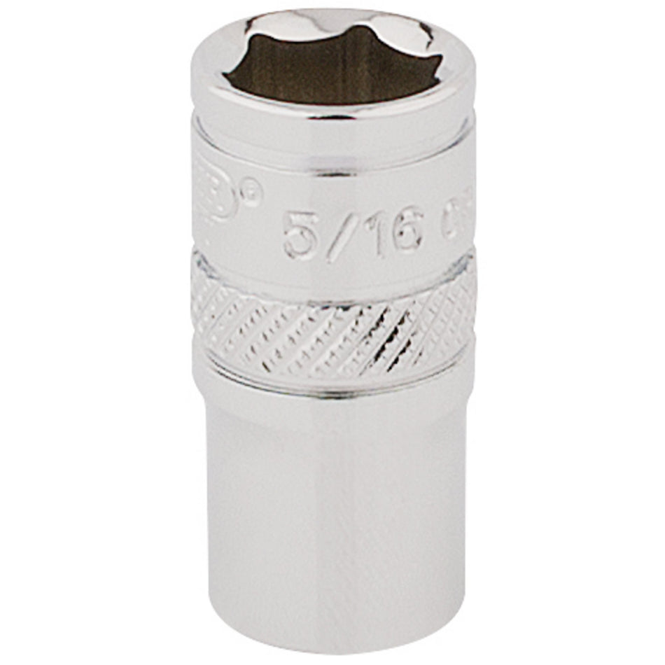 Draper 48670 HI-TORQ® 6 Point Socket, 1/4" Sq. Dr., 5/16"