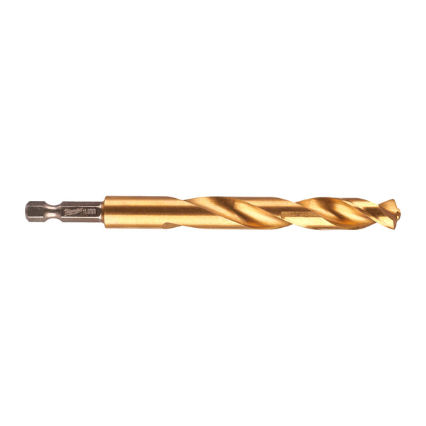 Milwaukee 48894725 Red Hex HSS-G Tin. Shockwave Drill Bit 11 x 125 mm