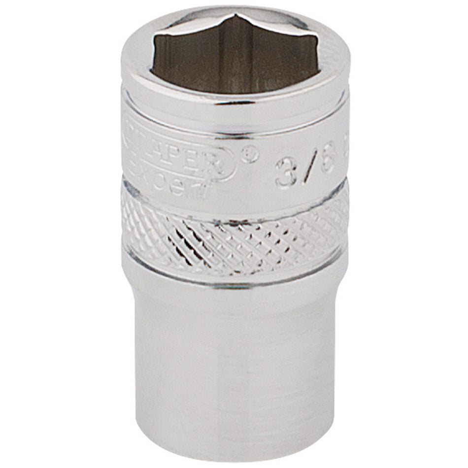 Draper 48914 HI-TORQ® 6 Point Socket, 1/4" Sq. Dr., 3/8"