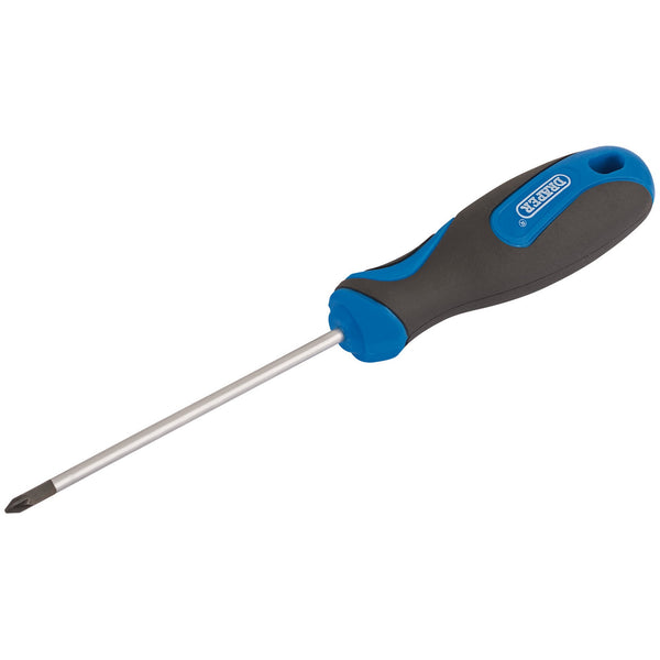 Draper 48925 Soft Grip PZ TYPE Screwdriver, No.0 x 75mm