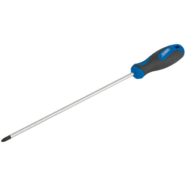 Draper 48930 Soft Grip PZ TYPE Screwdriver, No.2 x 250mm