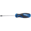Draper 48932 Soft Grip Cross Slot Screwdriver, No.2 x 100mm