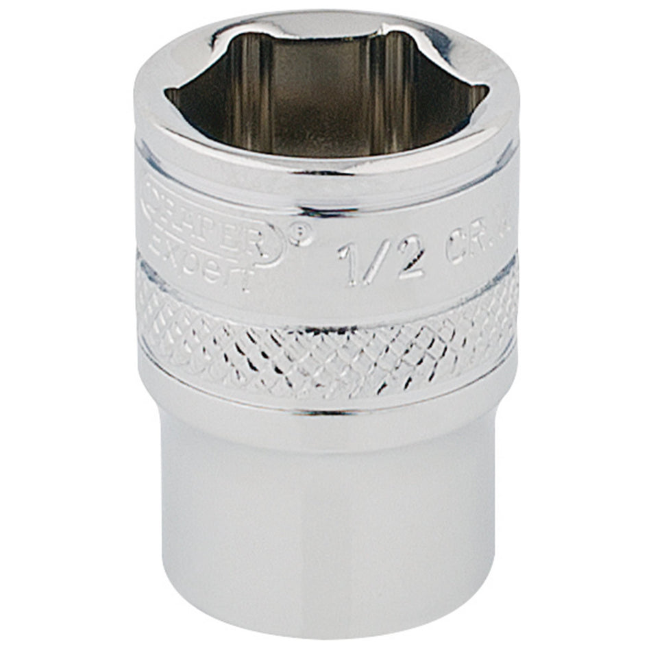 Draper 49010 HI-TORQ® 6 Point Socket, 1/4" Sq. Dr., 1/2"