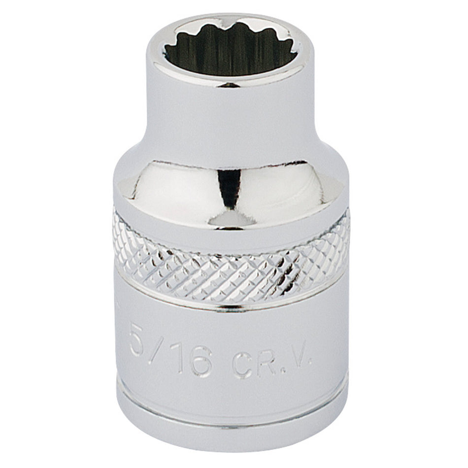 Draper 49016 HI-TORQ® 12 Point Socket, 3/8" Sq. Dr., 5/16"