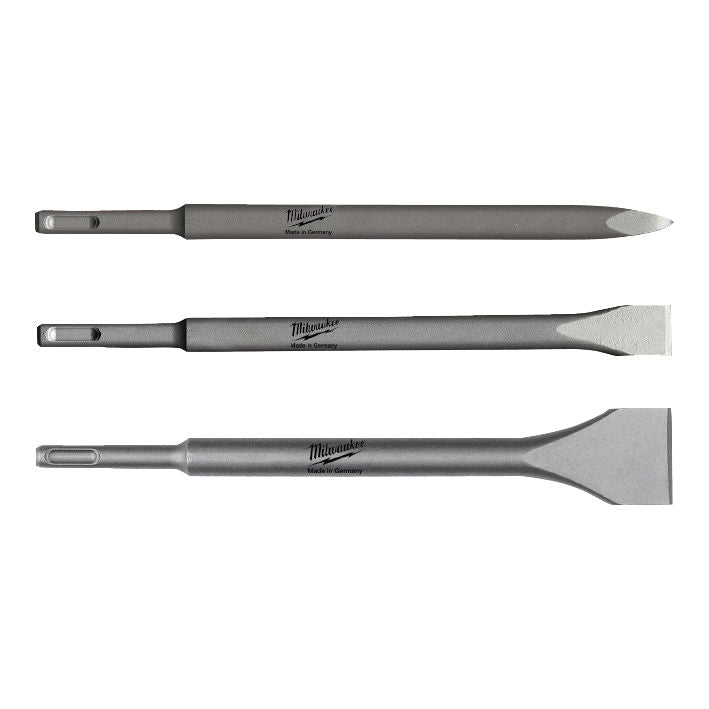 Milwaukee 4932430001 SDS-PLUS Chisel Set 3 Piece