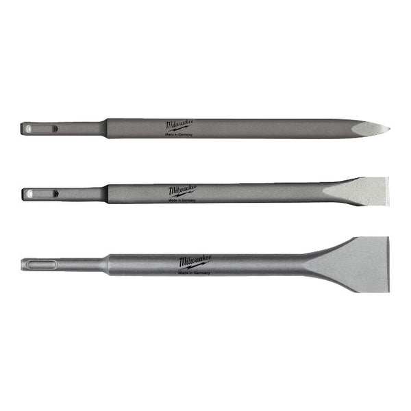 Milwaukee 4932430001 SDS-PLUS Chisel Set 3 Piece