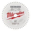 Milwaukee 4932471295 Circular Saw blade P W 165X20X2.2X48ATB-1pc