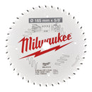 Milwaukee 4932471312 Circular Saw blade P W 165X15.87X1.6X40ATB-1pc