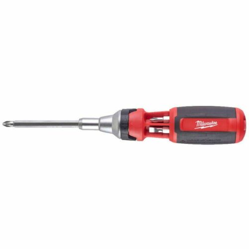 Milwaukee 4932471598 9 in 1 Ratcheting Multibit Screwdriver