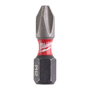 Milwaukee 4932430852 Pack of 2 Screwdriving Bit PH2 x 25 mm Long - UK