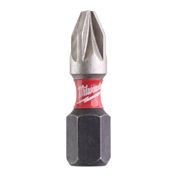 Milwaukee 4932472040 Pack of 2 Screwdriving Bit PZ2 x 25 mm Long - UK