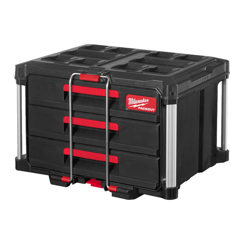 Milwaukee 4932472130 PACKOUT 3 DRAWER TOOL BOX