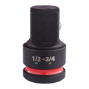 Milwaukee 4932480355 Impact Socket Adaptor 1/2" To 3/4"- 1pc