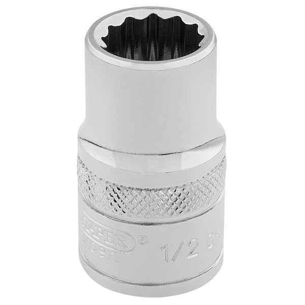 Draper 49387 HI-TORQ&#174; 12 Point Socket, 3/8" Sq. Dr., 1/2"