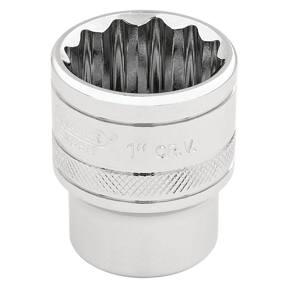 Draper 49484 HI-TORQ® 12 Point Socket, 3/8" Sq. Dr., 1"