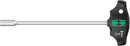 Wera 05023386001 495 T-handle socket wrench screwdrivers, 9 x 230 mm