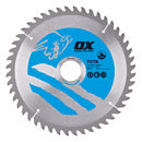 OX Tools OX-TCTA-1903048 Alu/Plastic/Laminate Cutting Circular Saw Blade 190/30mm, 48 Teeth TCG