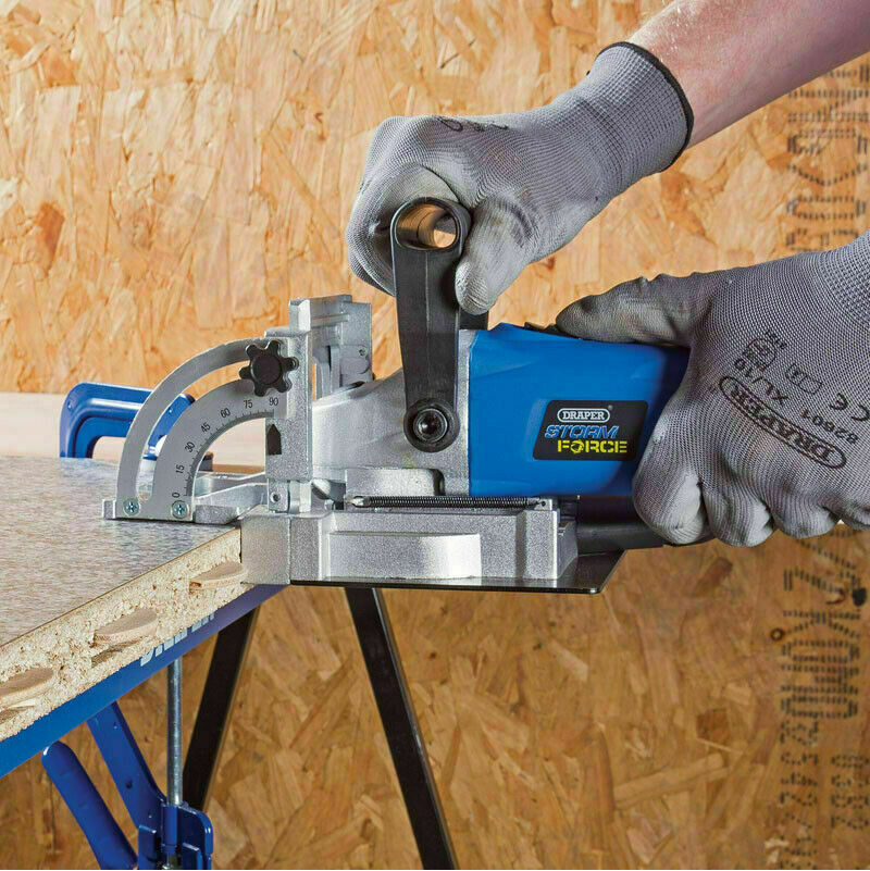 Draper 83611 Storm Force 900W Biscuit Jointer With Case