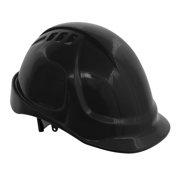 Sealey 502BLK Safety Helmet - Vented (Black)