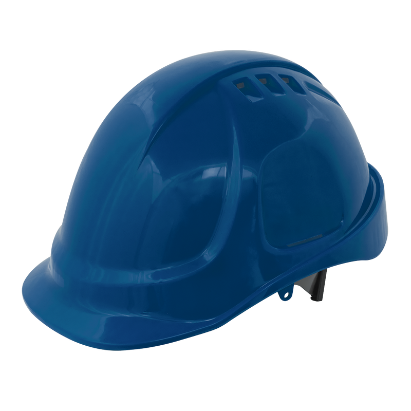 Sealey 502B Safety Helmet - Vented (Blue)
