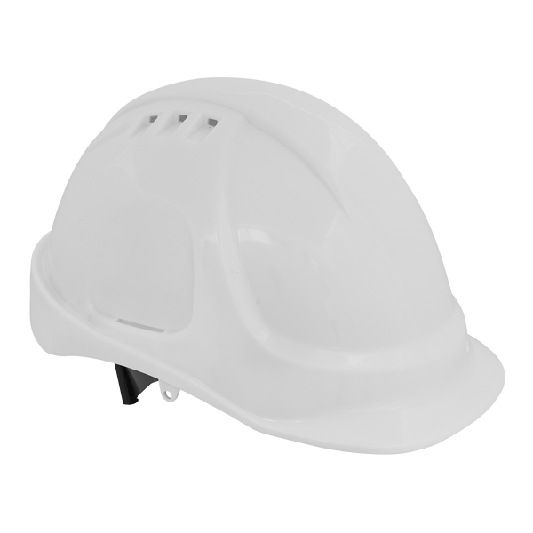 Sealey 502W Safety Helmet - Vented (White)