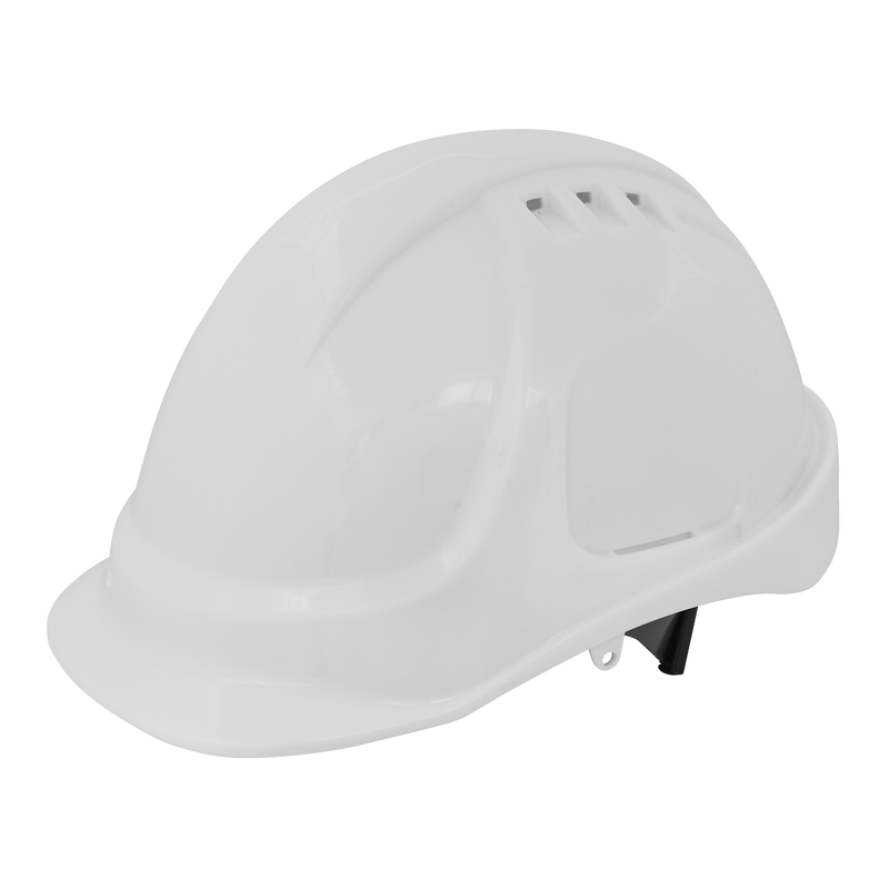 Sealey 502W Safety Helmet - Vented (White)