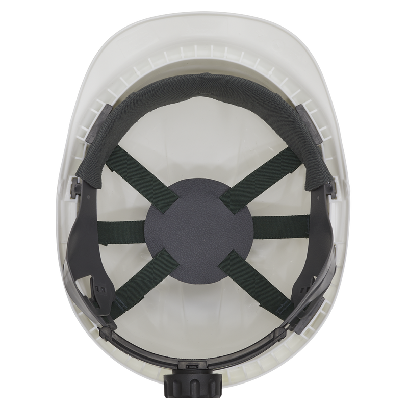 Sealey 502W Safety Helmet - Vented (White)