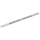 Draper 50548 Retaining Bar, 1/4" Sq. Dr., 400mm, 18 Clips