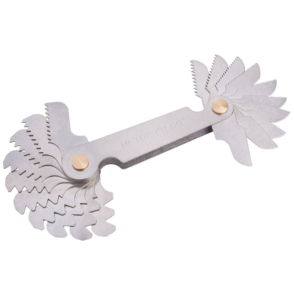 Draper 51070 20 Blade Screwpitch Gauge Set, 0.4 - 6mm