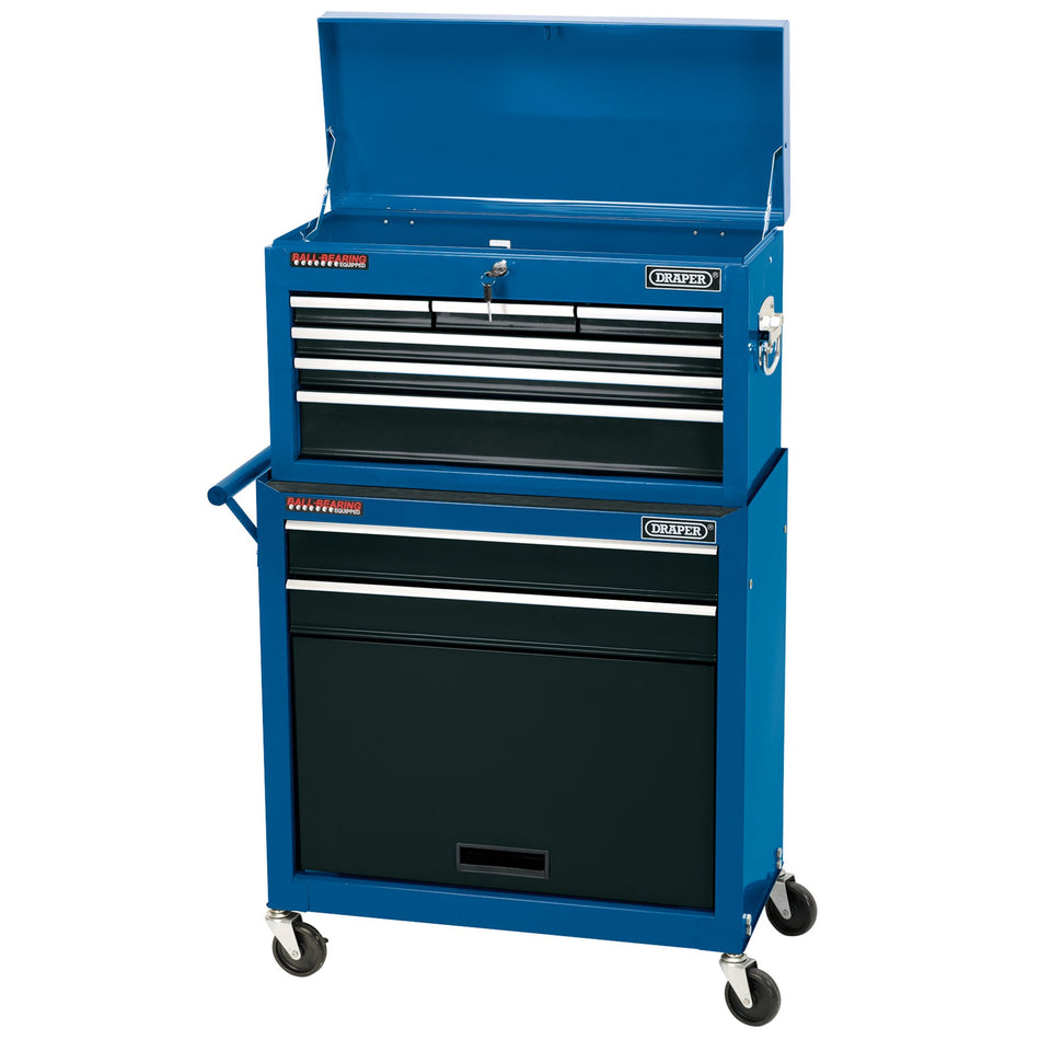 Draper 51177 2 Drawer Roller Cabinet and 6 Drawer Chest