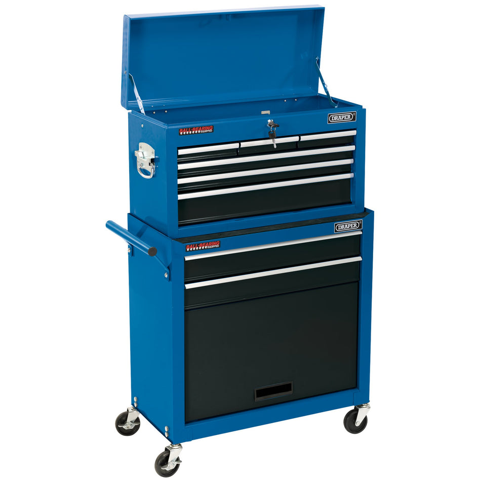 Draper 51177 2 Drawer Roller Cabinet and 6 Drawer Chest