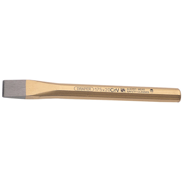Draper 51570 Octagonal Flat Cold Chisel, 20 x 175mm