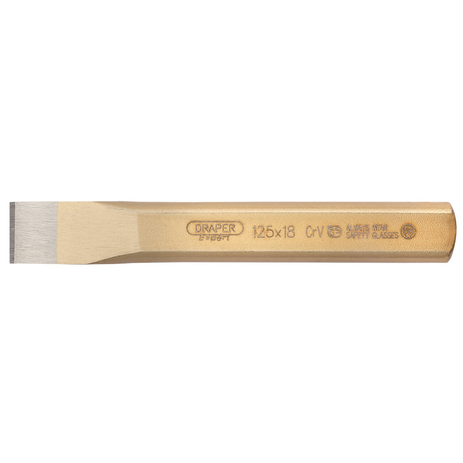Draper 51596 Flat Cold Chisel, 18 x 125mm